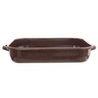 Orion Brytfanna emaliowana Brown 37,5 x 24 x 7 cm, L
