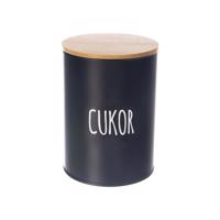 Orion Pojemnik blaszany na cukier BLACK