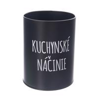 Orion Stojak na przybory kuchenne BLACK