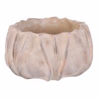 Osłonka betonowa na doniczkę S, beżowy, 20 x 11 cm, beżowy, 20 cm