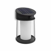 Philips Juda UltraEfficient solarna oprawa LED zczujnikiem, czarna, 3,2 W, 500 lm, 4000 K
