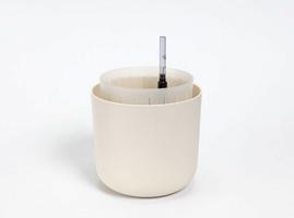 Plastia Doniczka samonawadniająca Tolita Air kremowy, śr. 16 cm