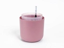 Plastia Doniczka samonawadniająca Tolita Air różowy, śr. 16 cm