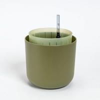 Plastia Doniczka samonawadniająca Tolita Air zielony, śr. 19 cm