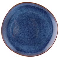 Płytki talerz ceramiczny Altom Reactive Navy Blue25,5 cm
