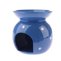 Porcelanowa lampa do aromaterapii Abuelaniebieska, 9,8 x 12,5 cm