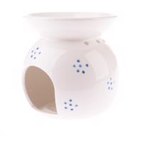 Porcelanowa lampa do aromaterapii Campesino biała,9,8 x 12,5 cm
