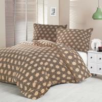 Pościel satynowa Kvalitex Luxury Collection Carerobeige, 140 x 200 cm, 70 x 90 cm