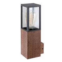 Rabalux 7195 zewnętrzna lampa ścienna z drewnianymi elementami Wales