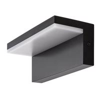 Rabalux 77092 zewnętrzna lampa ścienna Zaragoza LED, czarny, czarny