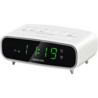 Radiobudzik Sencor SRC 2600 W, biały, biały