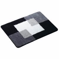 RIDDER 7103307 Mata łazienkowa Coins z powłokąantypoślizgową 60 x 90 cm, szara