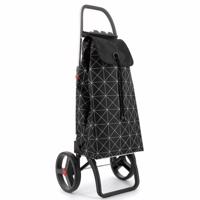 Rolser Torba na zakupy na kółkach I-Max 2 Logic RSG, czarno-biały, biały