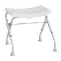 SAPHO A0050301 Taboret składany dlaniepełnosprawnych, biały
