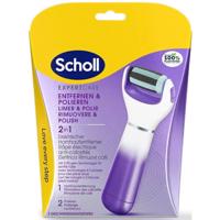 Scholl Elektryczny pilnik do stóp z głowicą ścierną 2w1