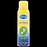 Scholl Extra odświeżający spray do stóp