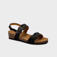 Scholl Kapcie Abu Dhabi Sandał czarny, rozmiar 40, 40 EU