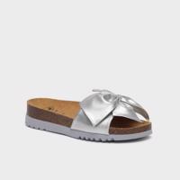 Scholl Kapcie Bowy 2.0 srebrne, rozmiar 39, 39 EU