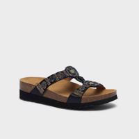 Scholl Kapcie New Bogota Klin czarny, rozmiar 40, 40 EU