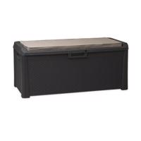 Schowek ogrodowy Santorini Plus szary, 560 l