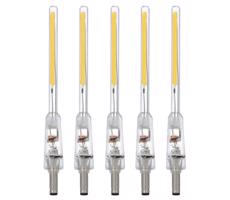 SET 5x LED Zapasowe żarówki LED/0,72W/24V ciepła biel