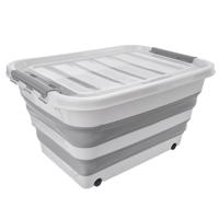 Składane pudełko na kółkach Kemp, 30 l