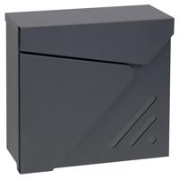 Skrzynka stalowa BK.509.G.AM antracytowy, 33,5 x 37 x 11,5 cm