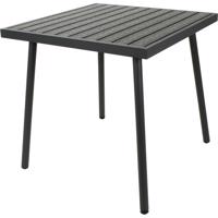 Stół ogrodowy Hervig, 76 x wys. 73 cm, blat zpolywood