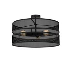 Surface-mounted żyrandol GLUM 3xE27/60W/230V czarny