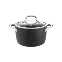 Tescoma Garnek PRESIDENT Stone z pokrywką, 20 cm, 3 l, 3 l