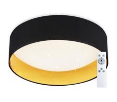 Top Light - LED Plafon ściemnialny LED/24W/230V+ pilot czarny