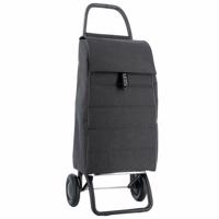 Torba na zakupy Rolser Jolie Tweed RG2 na kółkach,czarna, czarny