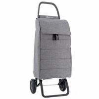 Torba na zakupy Rolser Jolie Tweed RG2 na kółkach,szara, szary