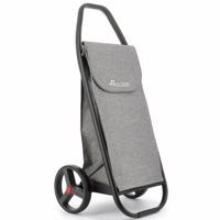 Torba na zakupy Rolser Trolley Com Tweed 8 BlackTube, szara, szary