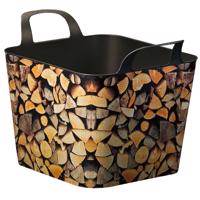 Uniwersalny kosz flexi Wood 36 l, 39 x 39 x 30 cm