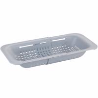 Wenko Ociekacz teleskopowy do zlewu 36 - 50 cm, szary, szary