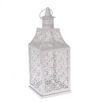 Wisząca latarnia metalowa Arianna, 14,5 x 36 x 14,5 cm