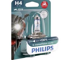 Żarówka motocyklowa Philips X-TREME VISION MOTO 12342XVBW H4 P43t-38/55W/12V