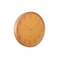Zegar ścienny Karlsson 5996YE żółty, średnica 40cm