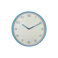 Zegar ścienny Karlsson 6013BB design niebieski,średnica 40 cm