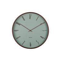 Zegar ścienny Karlsson 6014GR zielony, średnica 40cm