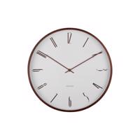 Zegar ścienny Karlsson 6014WH biały, średnica 40cm