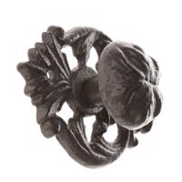 Żeliwny uchwyt Lidar czarny, 11 x 7 cm
