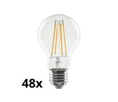 ZESTAW 48x LED Żarówka VINTAGE A70 E27/13W/230V 2700K