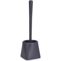 Zestaw WC Rumba antracyt, szczotka silikonowa, 11 x 36,5 cm