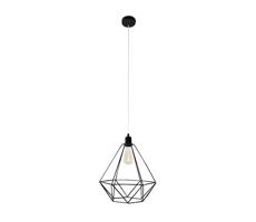 Żyrandol KARO LARGE 1xE27/60W/230V czarny