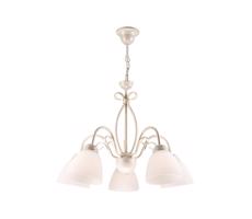 Żyrandol na łańcuchu ADELLE 5xE27/60W/230V