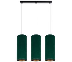 Żyrandol na lince AVALO 3xE27/60W/230V zielony