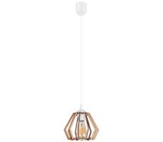 Żyrandol na lince BERGO 1xE27/60W/230V biały