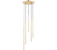 Żyrandol na lince COLLET 5xG9/40W/230V śr. 30 cm złoty